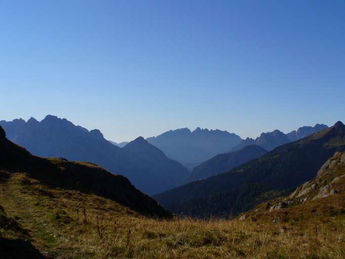 View from Tilliacher Joch to the South