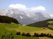 Foto: Vista sul Salvenberg verso Wilden Kaiser (Dr. Josef Aistleitner)